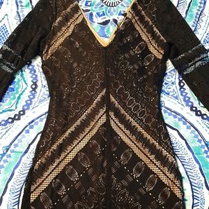 Beautiful black lace dress